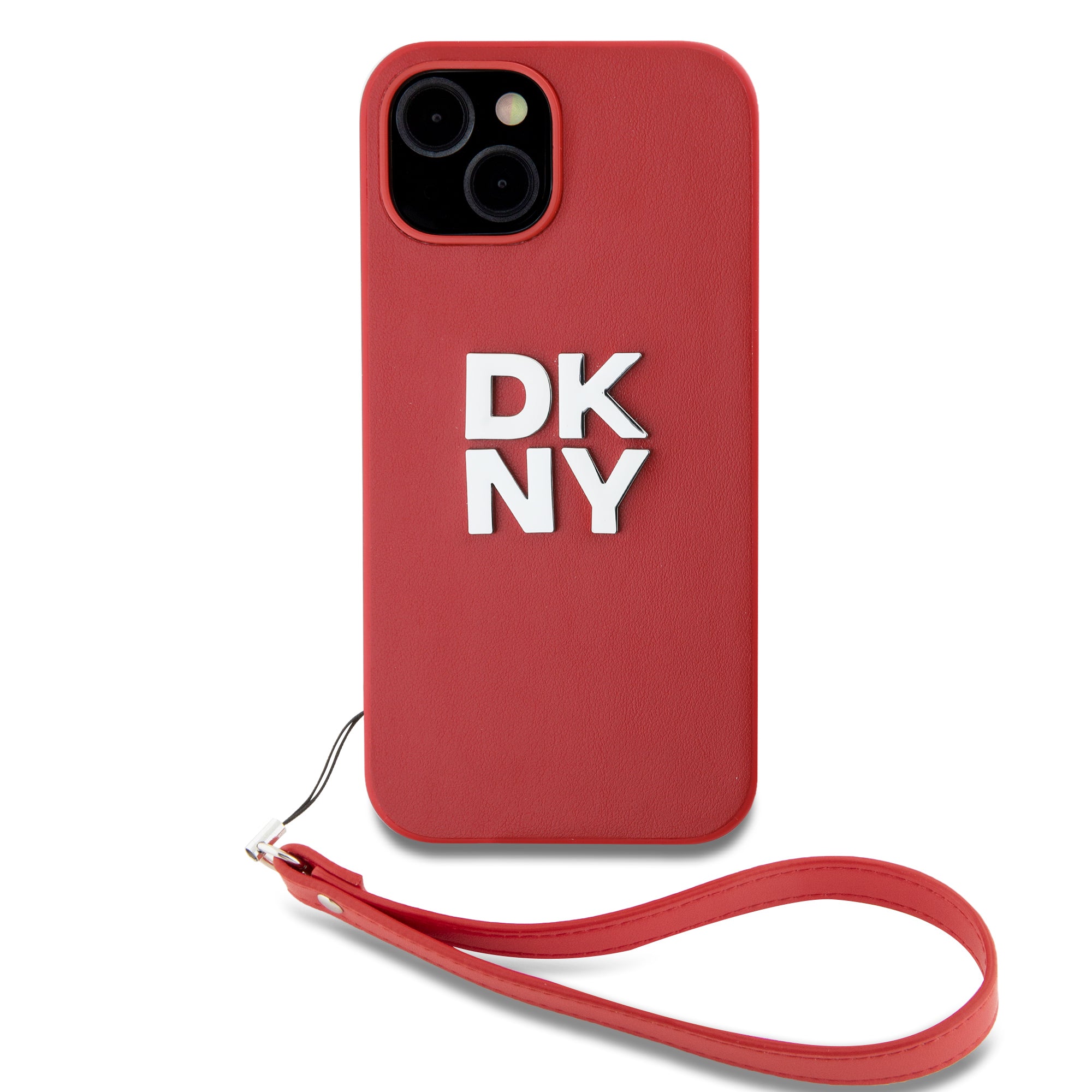 DKNY Stack Logo Case inkl. Kette Rot