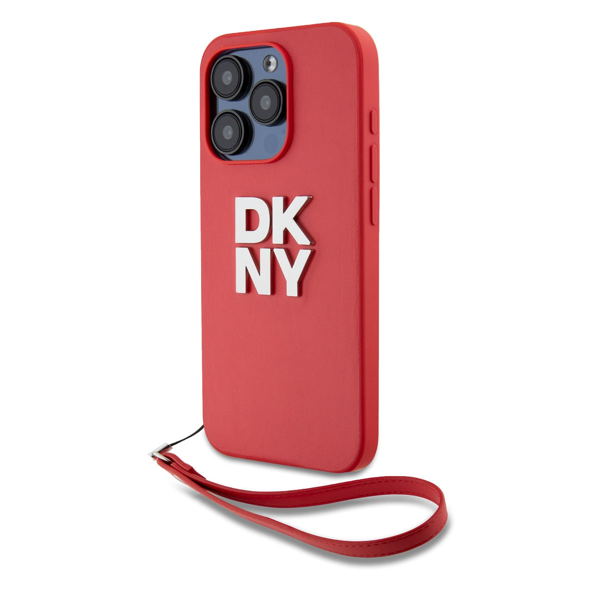 DKNY Stack Logo Case inkl. Kette Rot