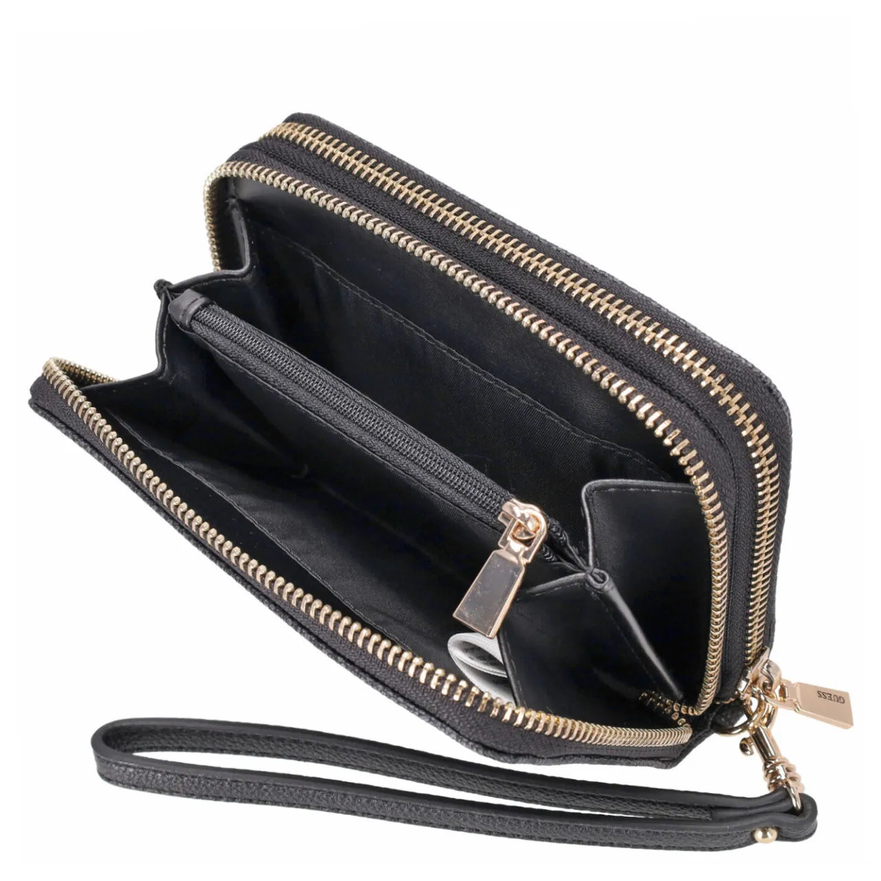 Guess Laurel SLG Medium double Zip Geldbeutel