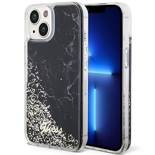 Guess Liquid Glitter Marble Case