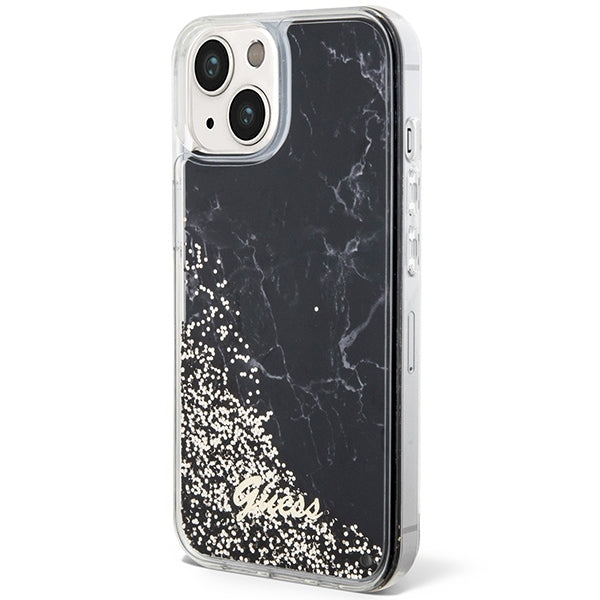 Guess Liquid Glitter Marble Case