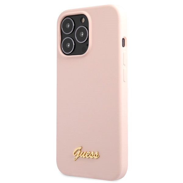 Guess Silikon Metal Gold Case