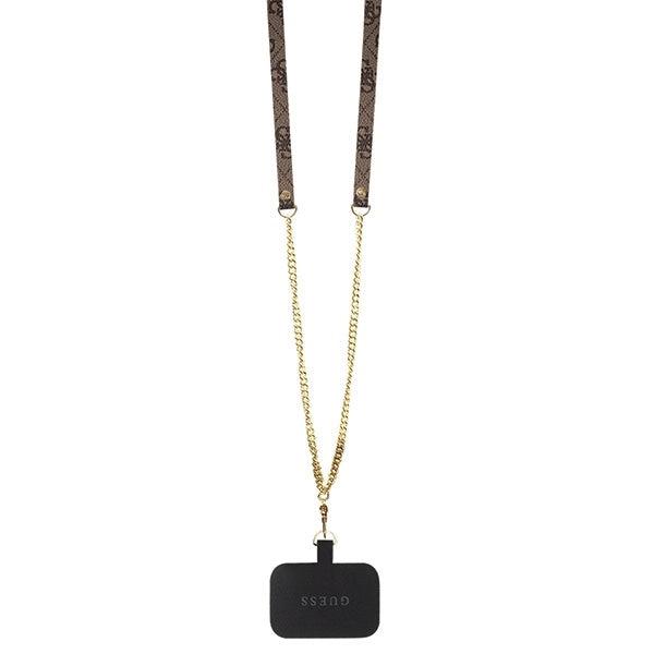 Guess 4G Triangle Strass Case inkl. Kette