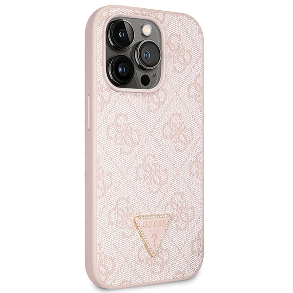 Guess 4G Triangle Strass Case inkl. Kette