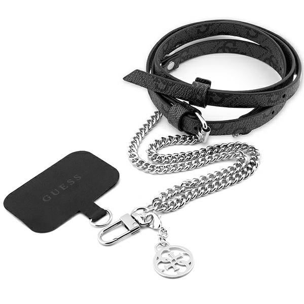Guess Handykette Abnehmbarer Crossbody Braun