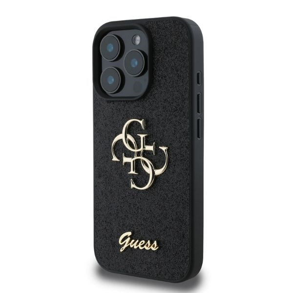 Guess Glitter Script Big 4G Case