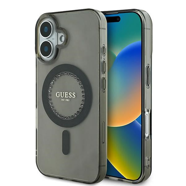 Guess Glitter Rhinestones MagSafe Case