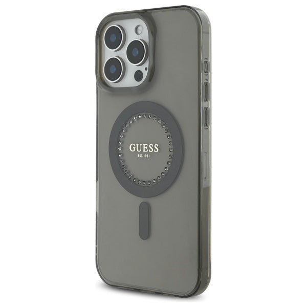 Guess Glitter Rhinestones MagSafe Case