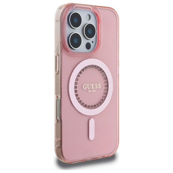 Guess Glitter Rhinestones MagSafe Case