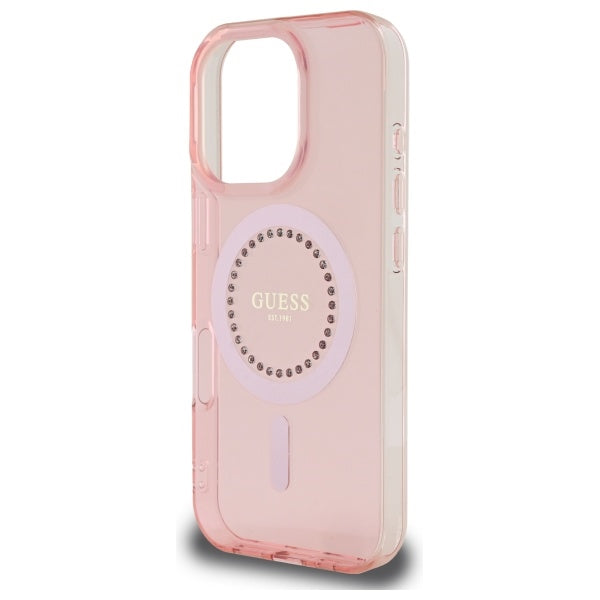 Guess Glitter Rhinestones MagSafe Case