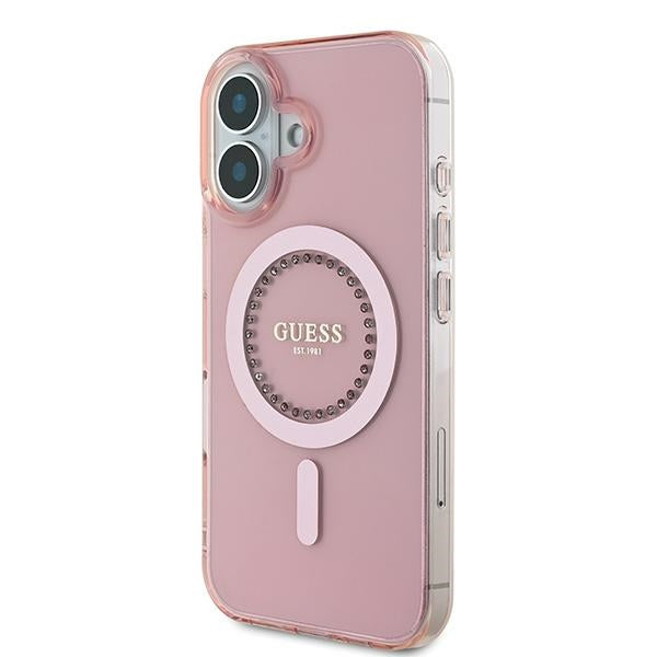 Guess Glitter Rhinestones MagSafe Case