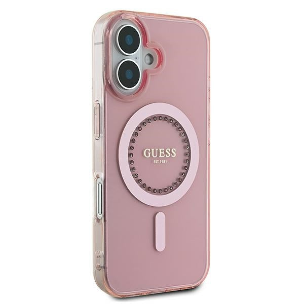 Guess Glitter Rhinestones MagSafe Case