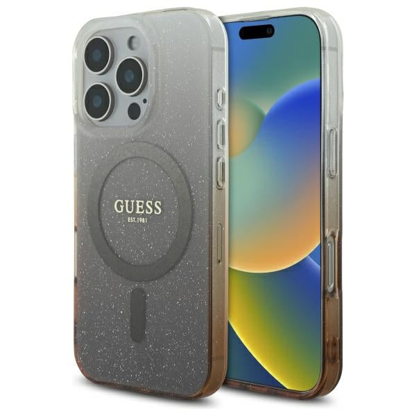 Guess Glitter Gradient MagSafe Case