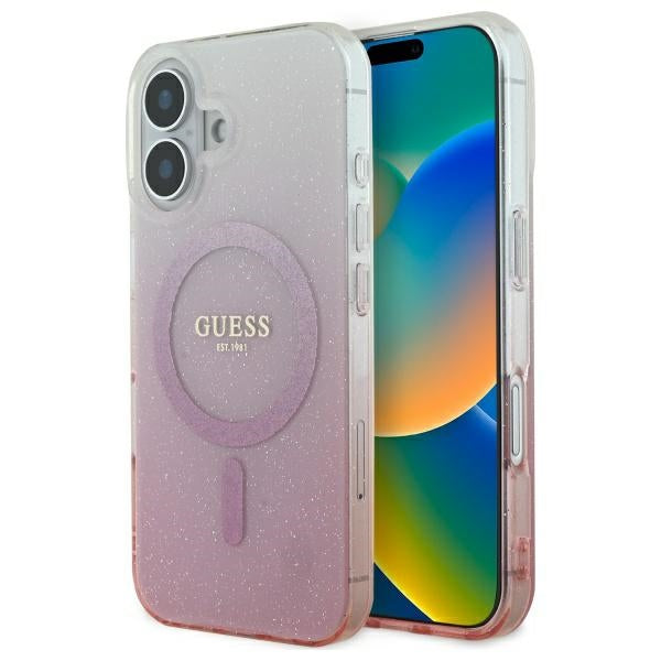 Guess Glitter Gradient MagSafe Case
