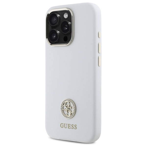 Guess 4G Strass Metal Logo Case
