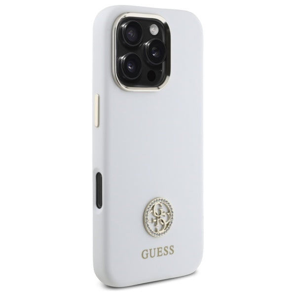 Guess 4G Strass Metal Logo Case