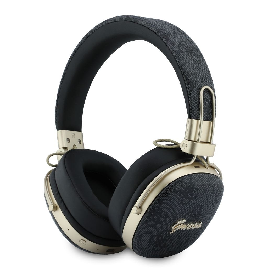 Guess 4G Metal Logo Max Headphones - Over Ear Bluetooth Kopfhörer grau