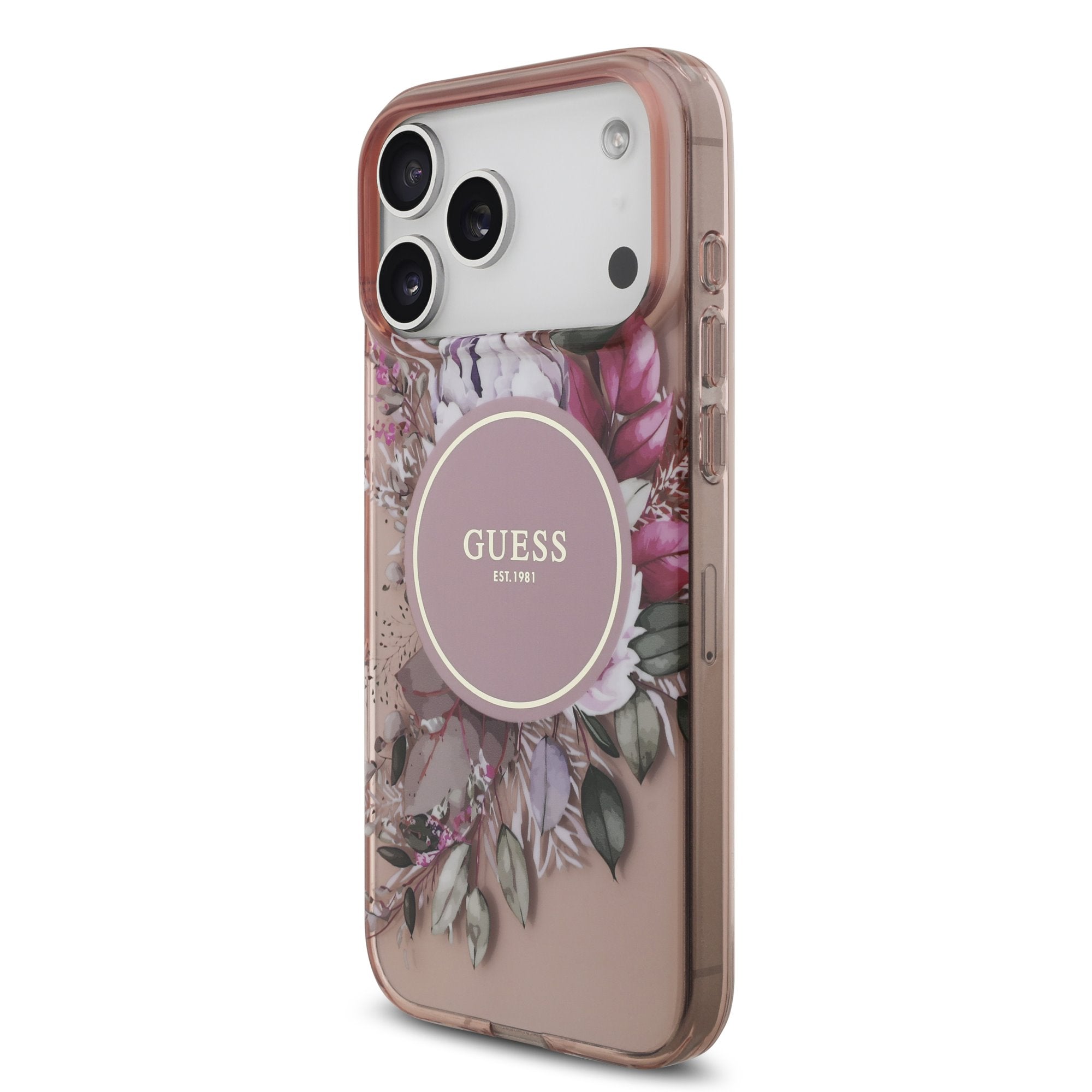 Guess Bouquet Flowers MagSafe Case inkl. Kette