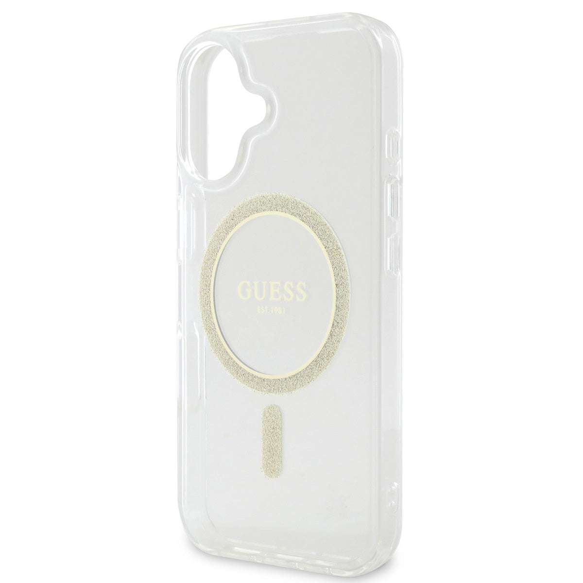 Guess Glitter Ring MagSafe Case