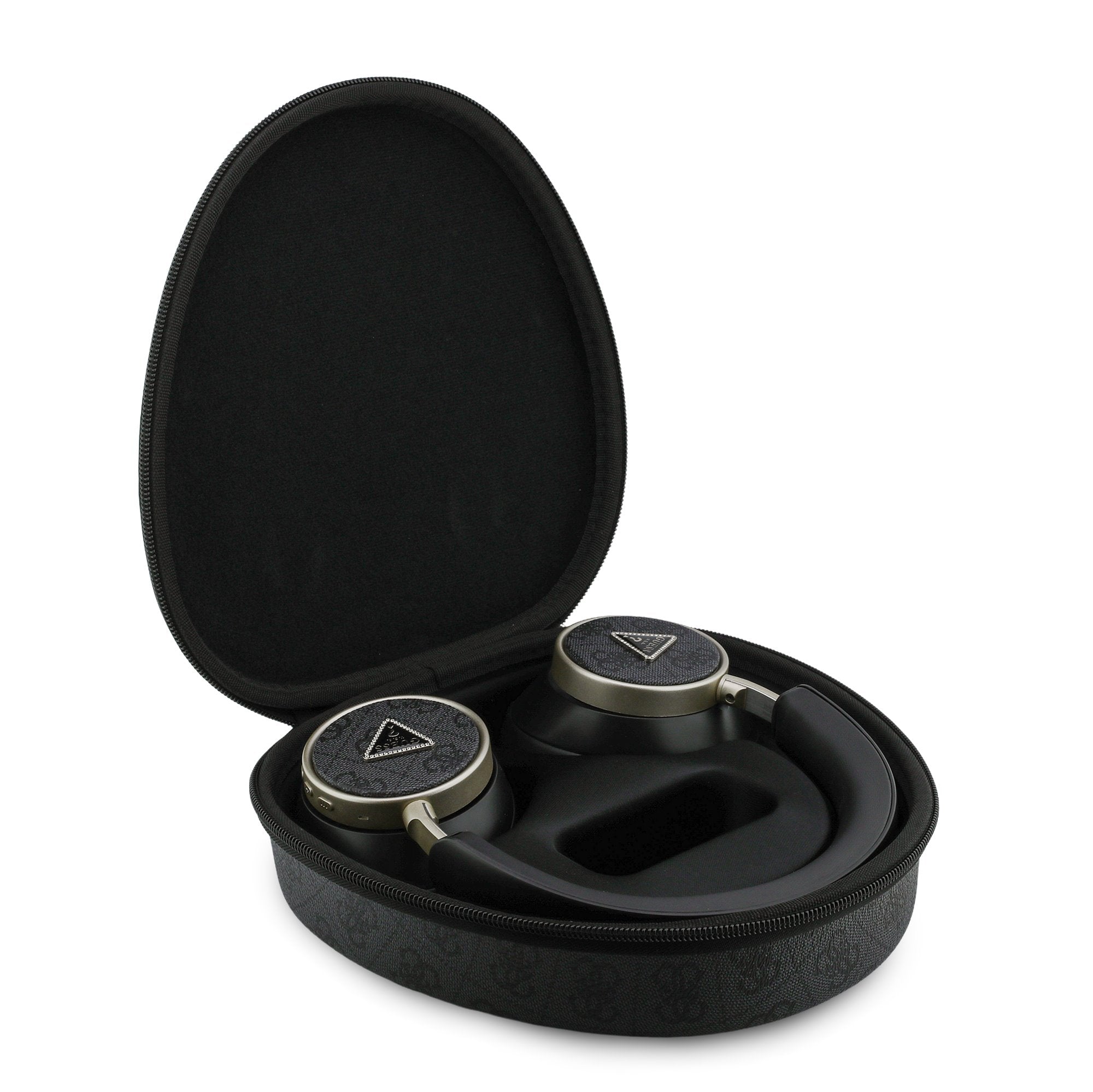 Guess 4G Triangle Strass Bluetooth Kopfhörer inkl. Tasche