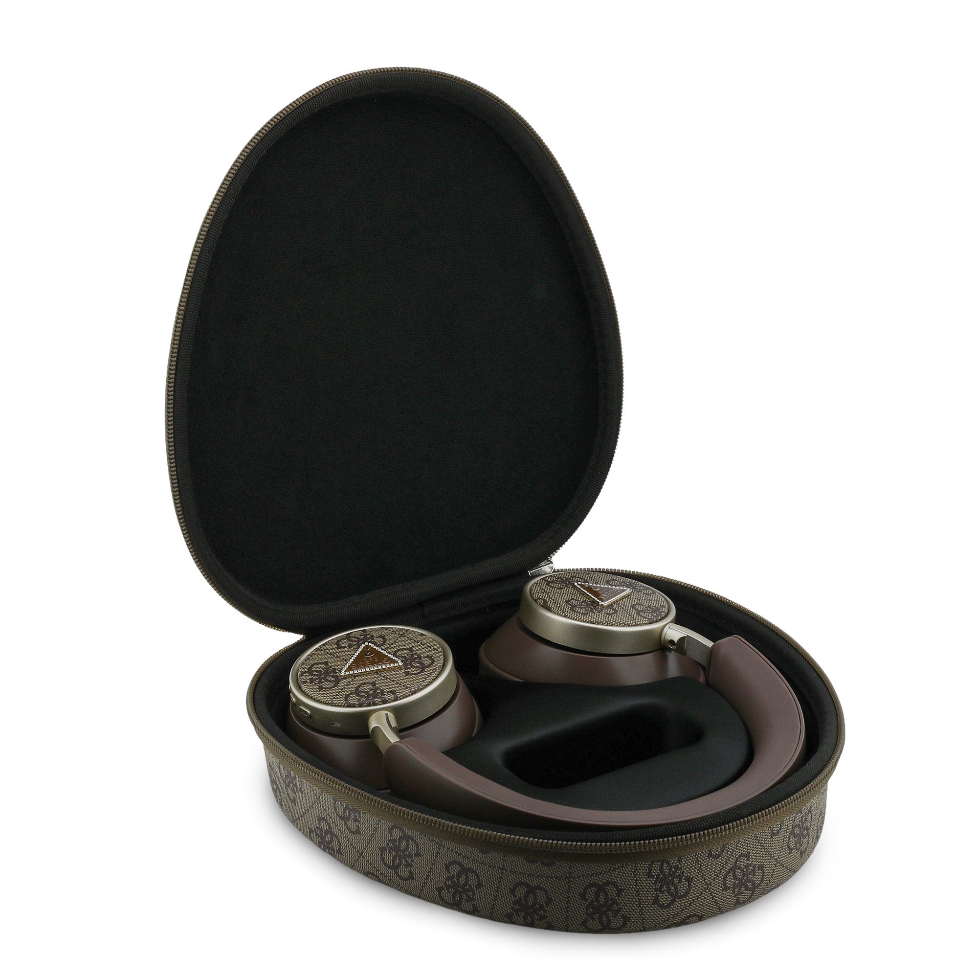 Guess 4G Triangle Strass Bluetooth Kopfhörer inkl. Tasche