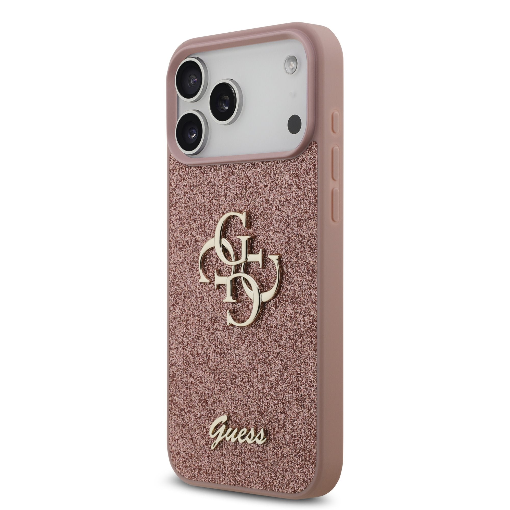 Guess Glitter Script Big 4G Case