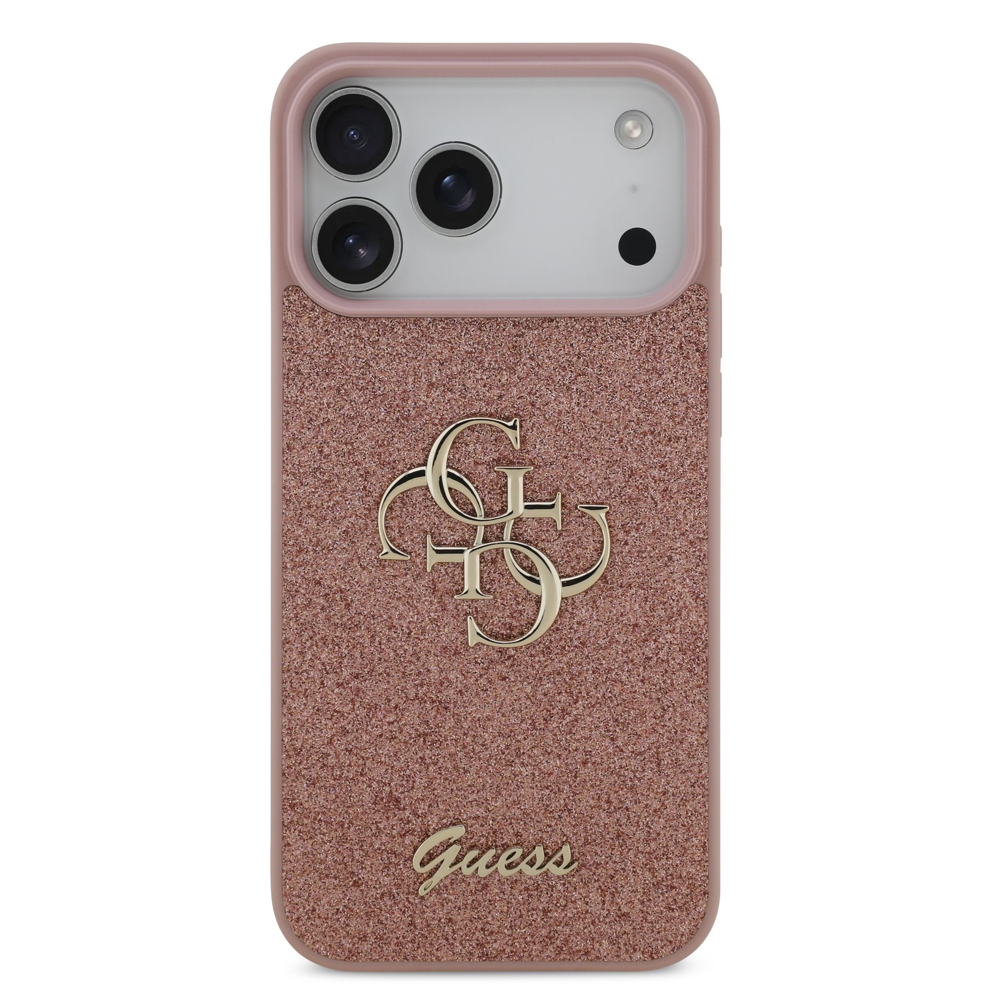 Guess Glitter Script Big 4G Case