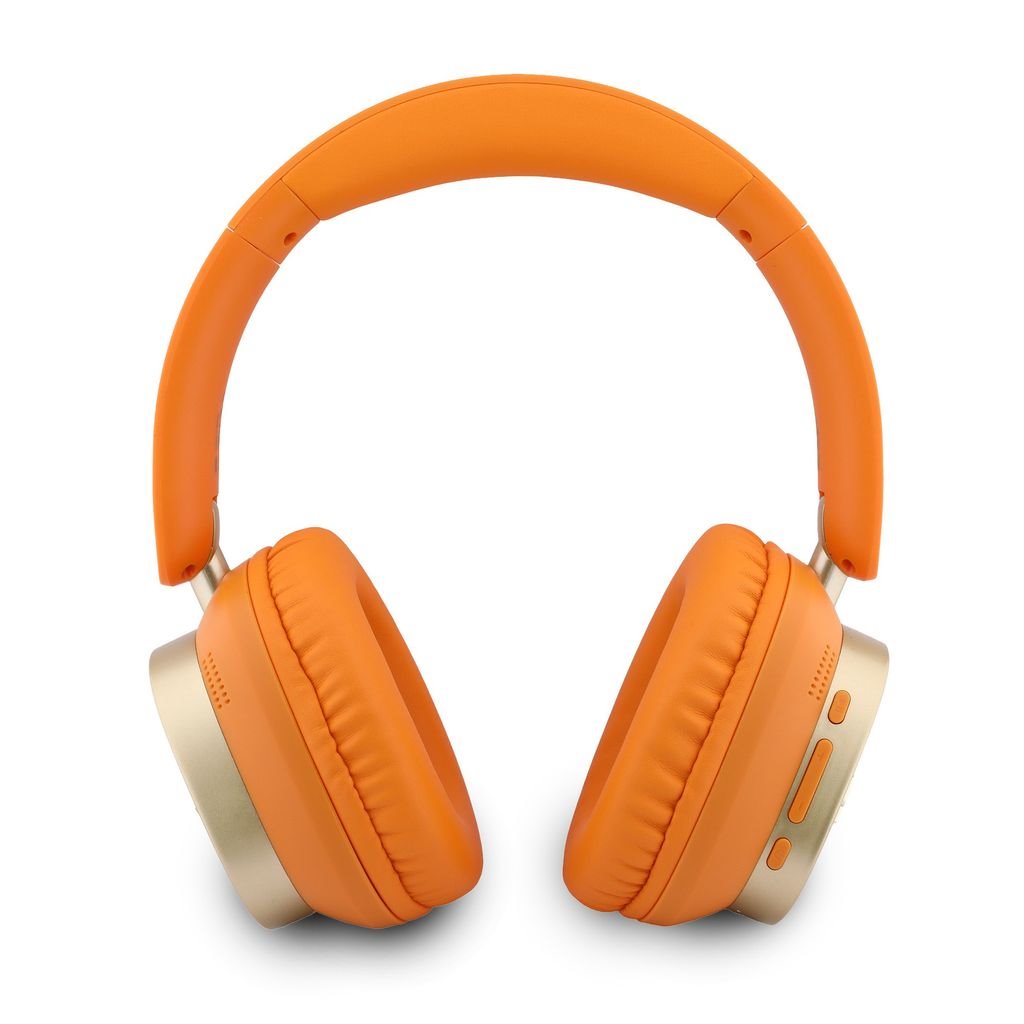 Guess Metal Logo Max Headphones - Over Ear Bluetooth Kopfhörer Orange