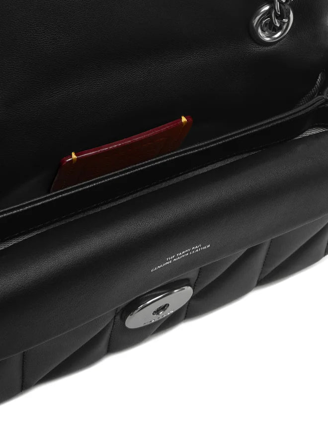 Coach Tabby 20 Schultertasche Nappaleder schwarz