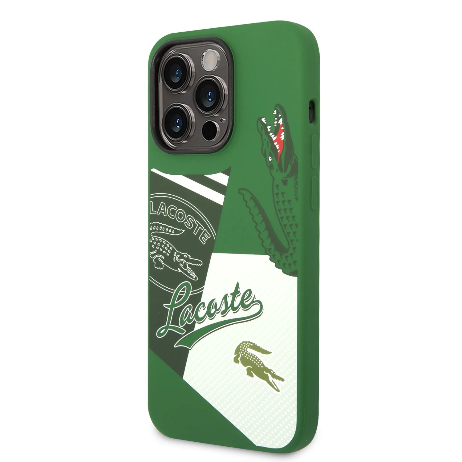 Lacoste Liquid Silicone Patchwork Case