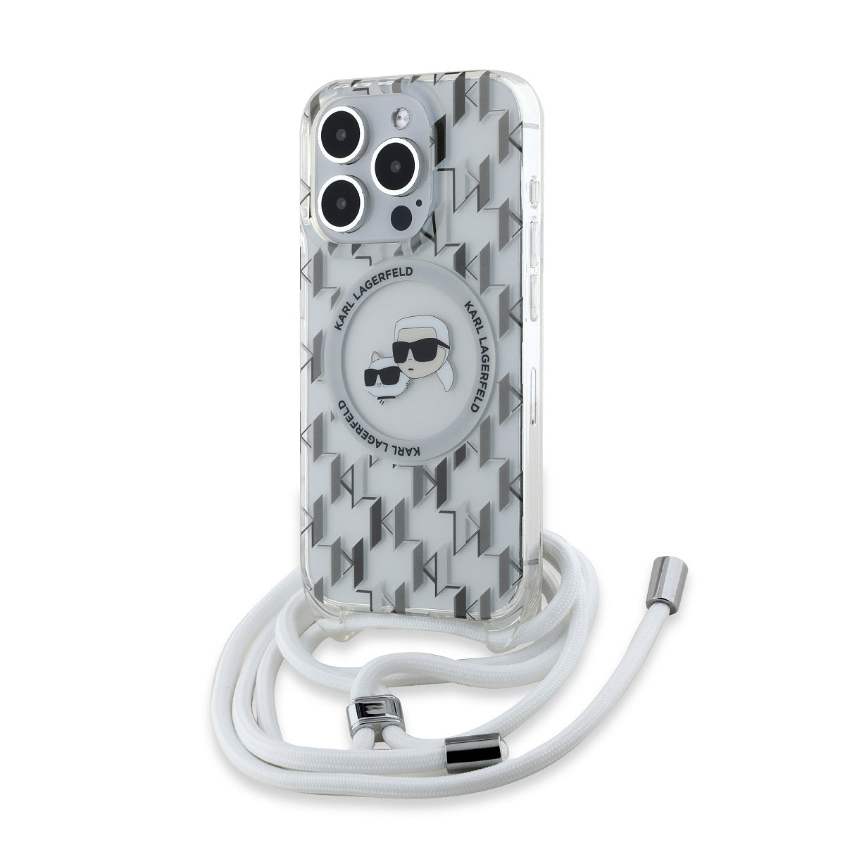 Karl Lagerfeld Crossbody K&CH Heads MagSafe Case
