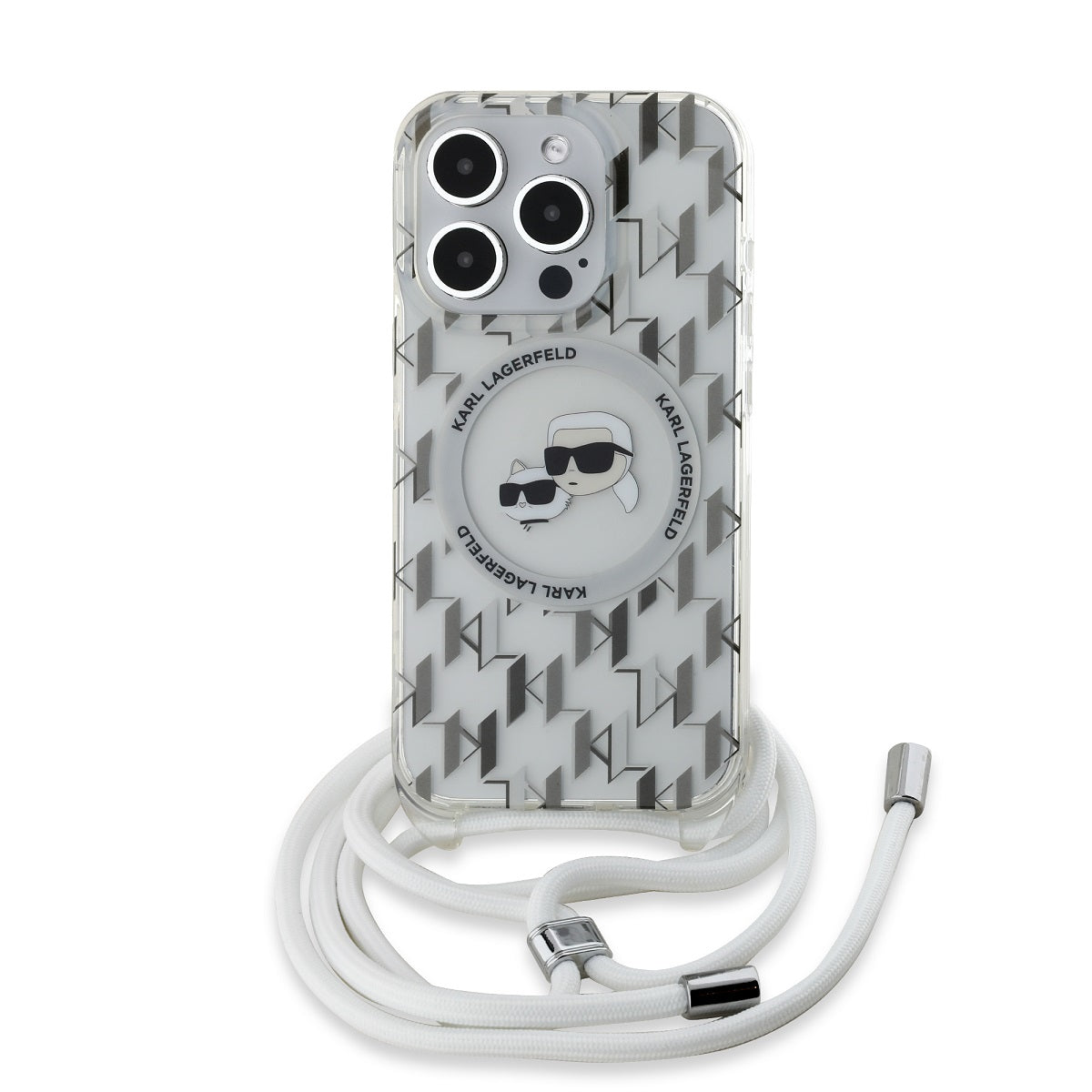 Karl Lagerfeld Crossbody K&CH Heads MagSafe Case