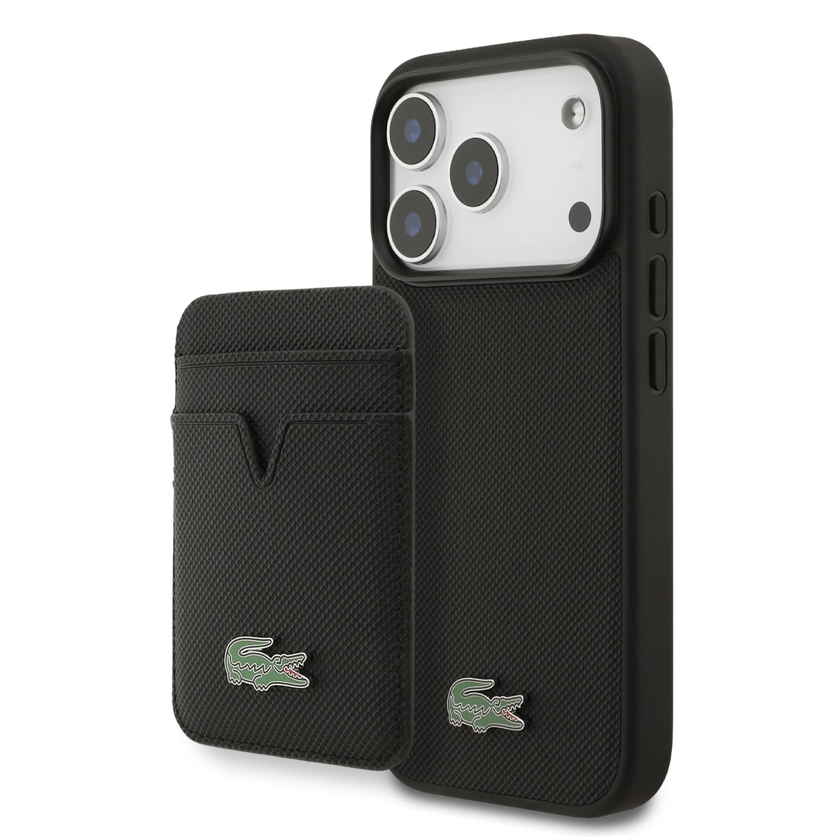 Lacoste Blend MagSafe iPhone Hülle + Kartenhalter