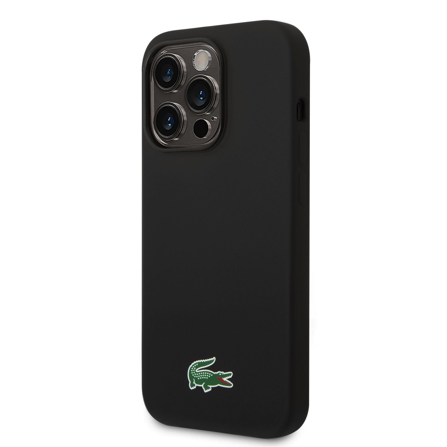 Lacoste Silicone Microfiber Croc Logo MagSafe Case