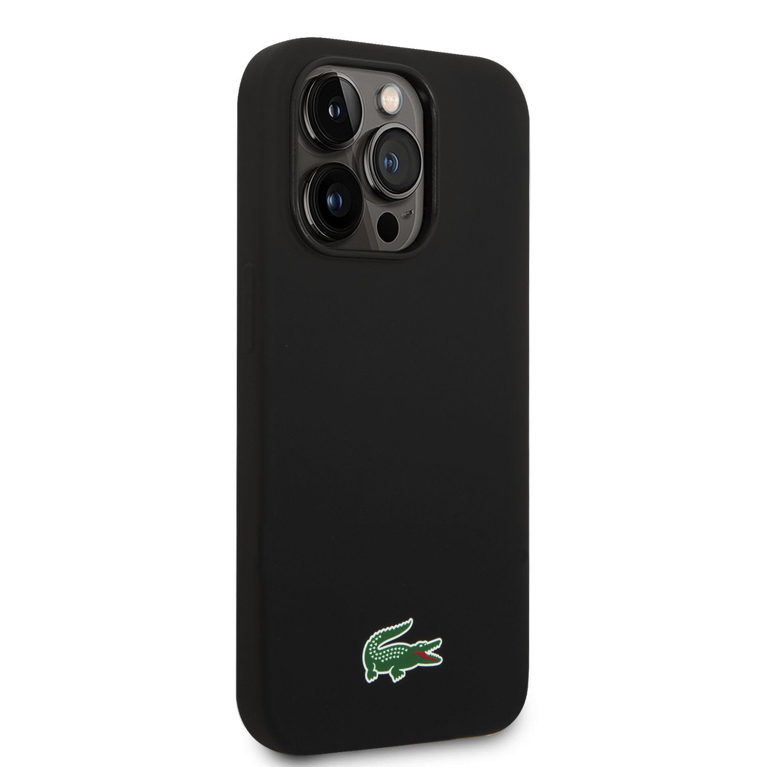 Lacoste Silicone Microfiber Croc Logo MagSafe Case