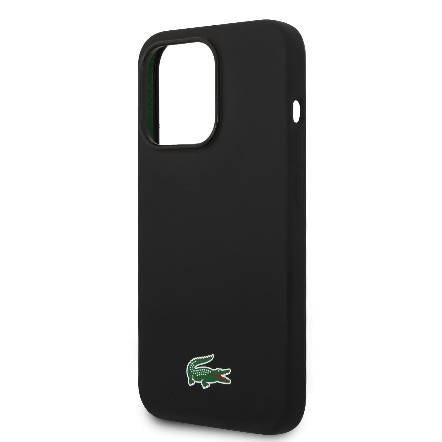 Lacoste Silicone Microfiber Croc Logo MagSafe Case