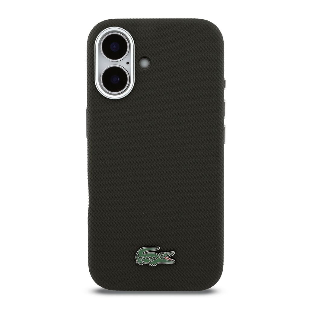 Lacoste Petit Pique Metal Logo MagSafe iPhone Hülle