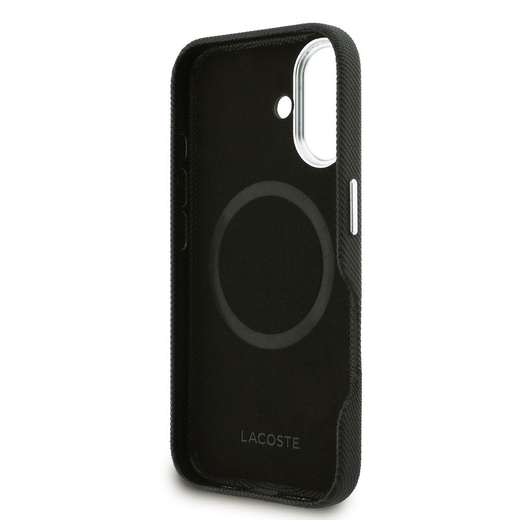 Lacoste Petit Pique Metal Logo MagSafe iPhone Hülle