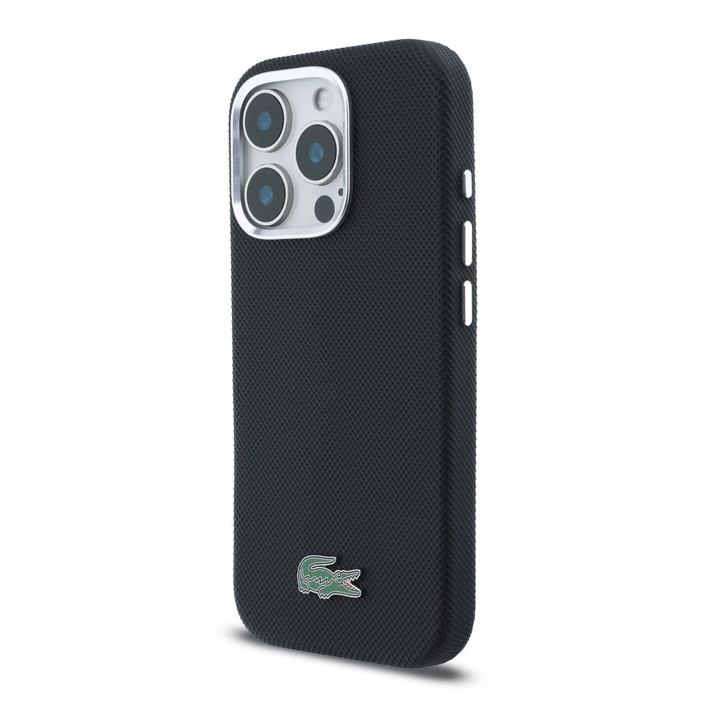 Lacoste Petit Pique Metal Logo MagSafe iPhone Hülle