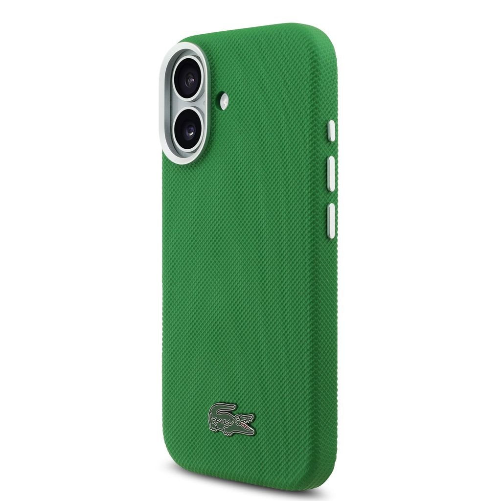 Lacoste Petit Pique Metal Logo MagSafe iPhone Hülle
