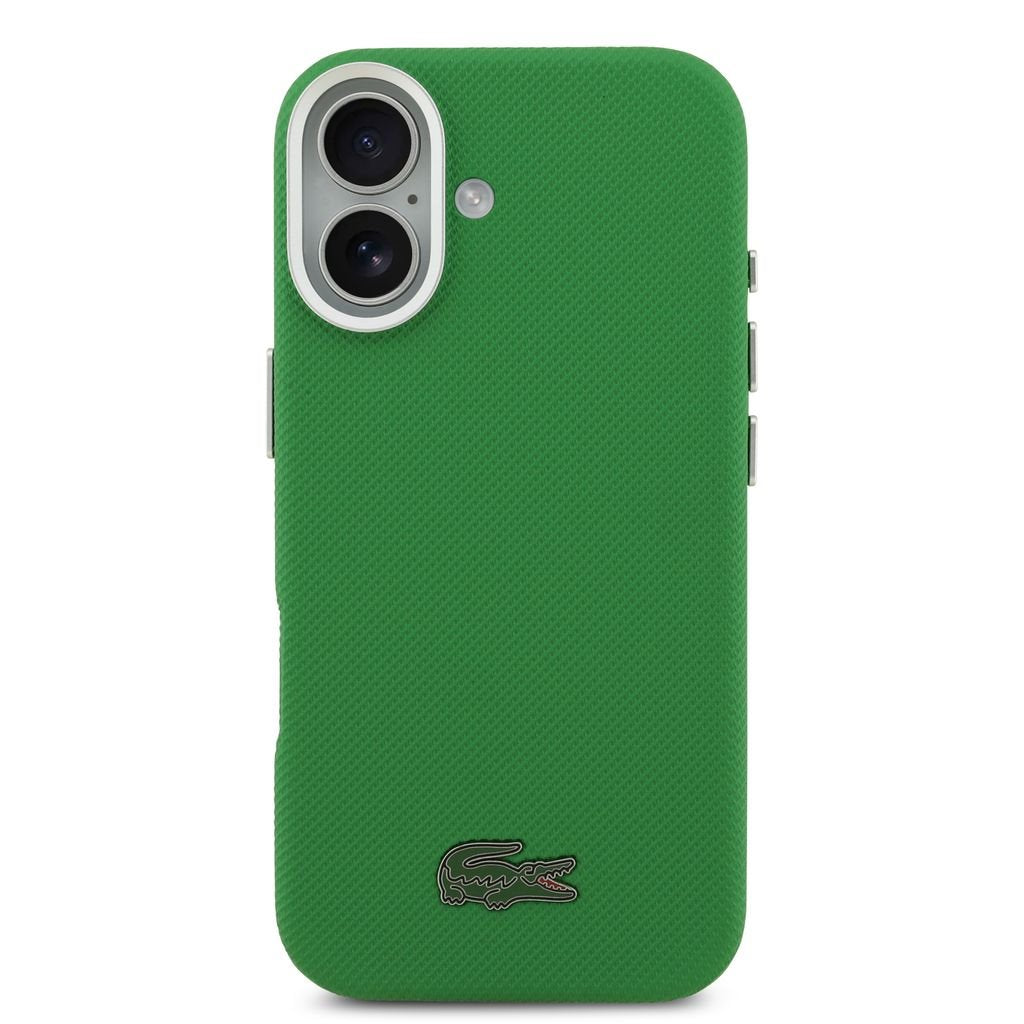 Lacoste Petit Pique Metal Logo MagSafe iPhone Hülle