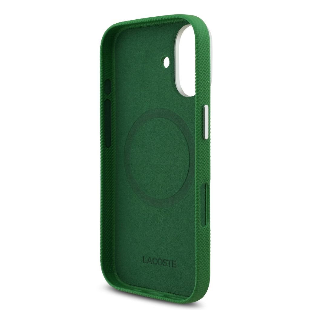 Lacoste Petit Pique Metal Logo MagSafe iPhone Hülle
