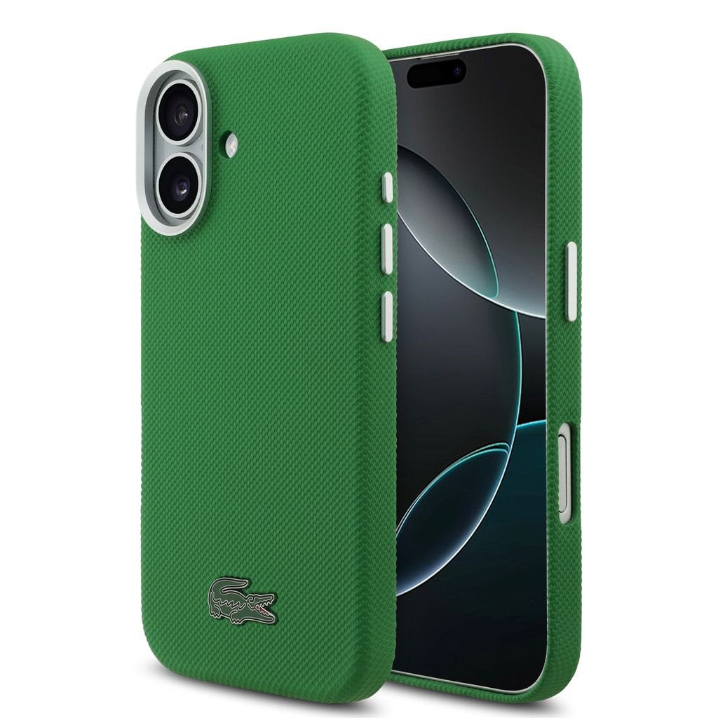 Lacoste Petit Pique Metal Logo MagSafe iPhone Hülle