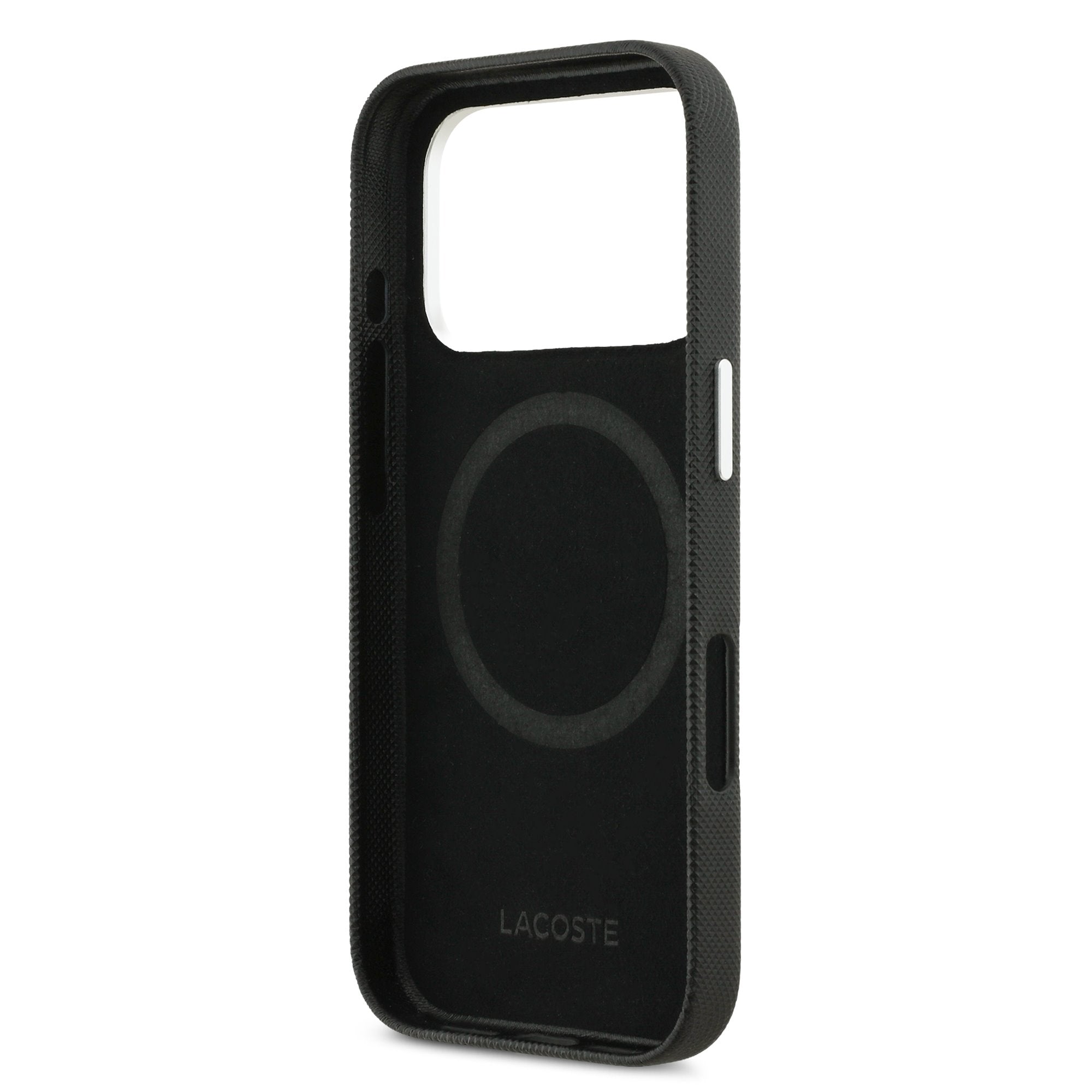 Lacoste Petit Pique Metal Logo MagSafe iPhone Hülle
