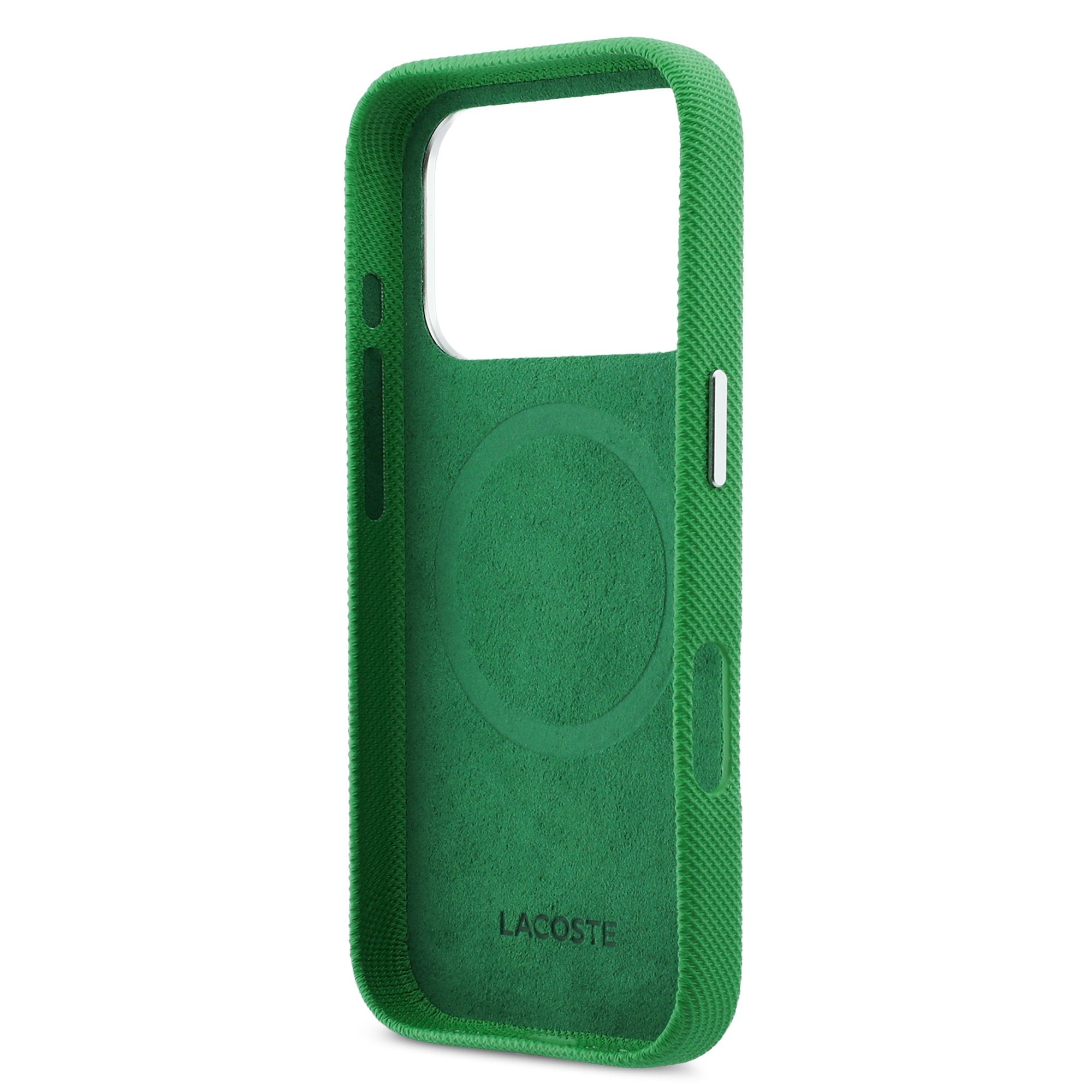 Lacoste Petit Pique Metal Logo MagSafe iPhone Hülle