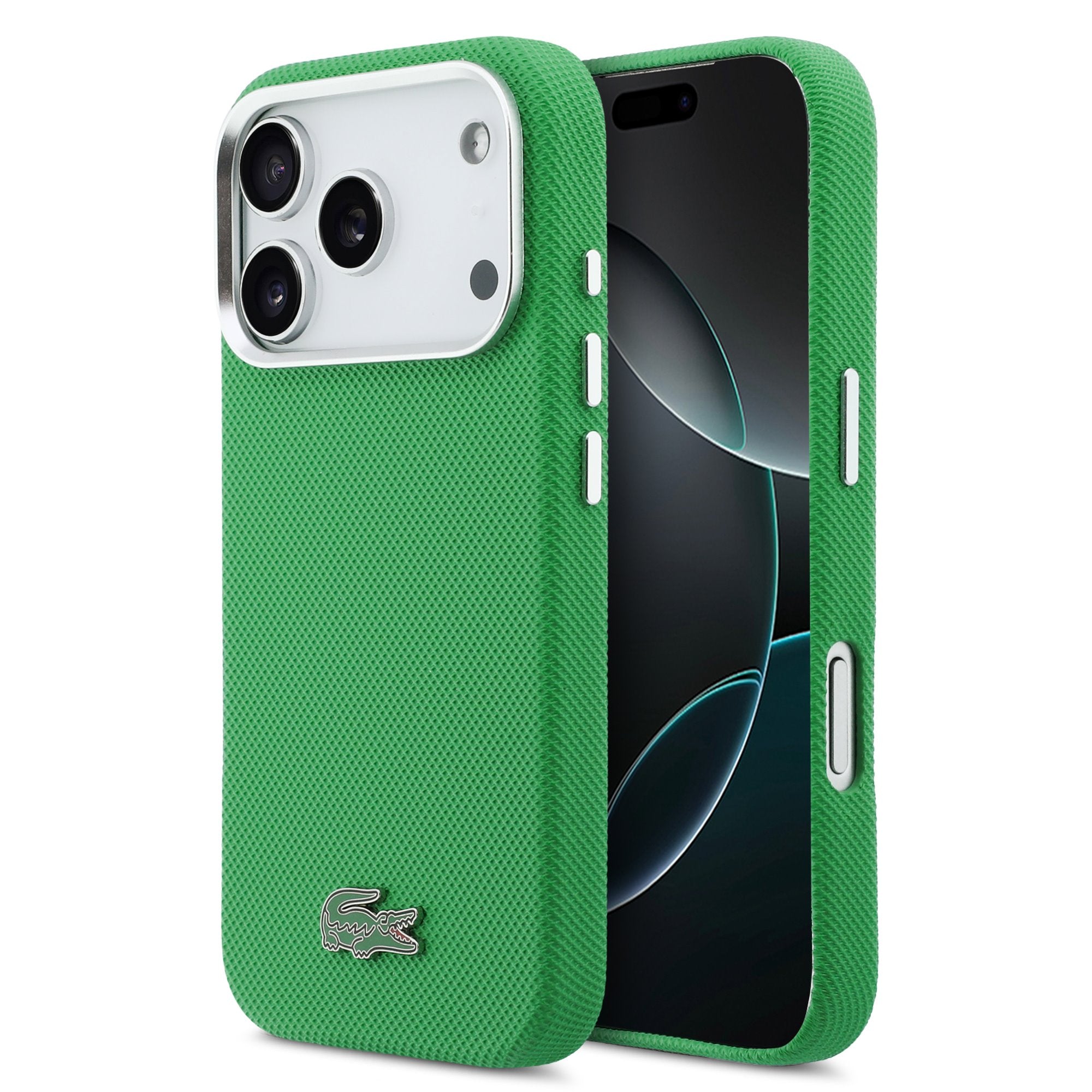 Lacoste Petit Pique Metal Logo MagSafe iPhone Hülle