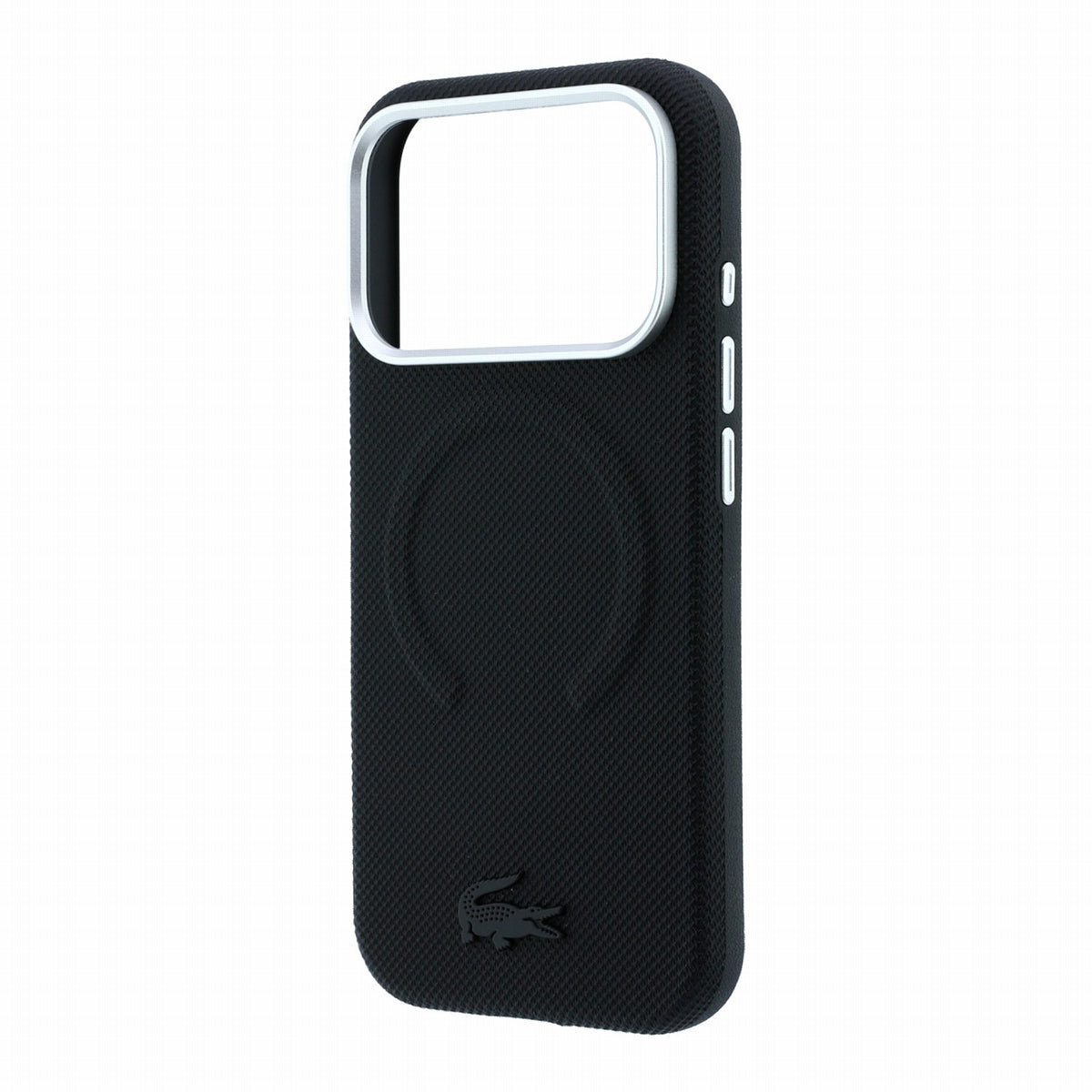Lacoste Petit Pique Semi Wrap Embossed MagSafe iPhone Hülle