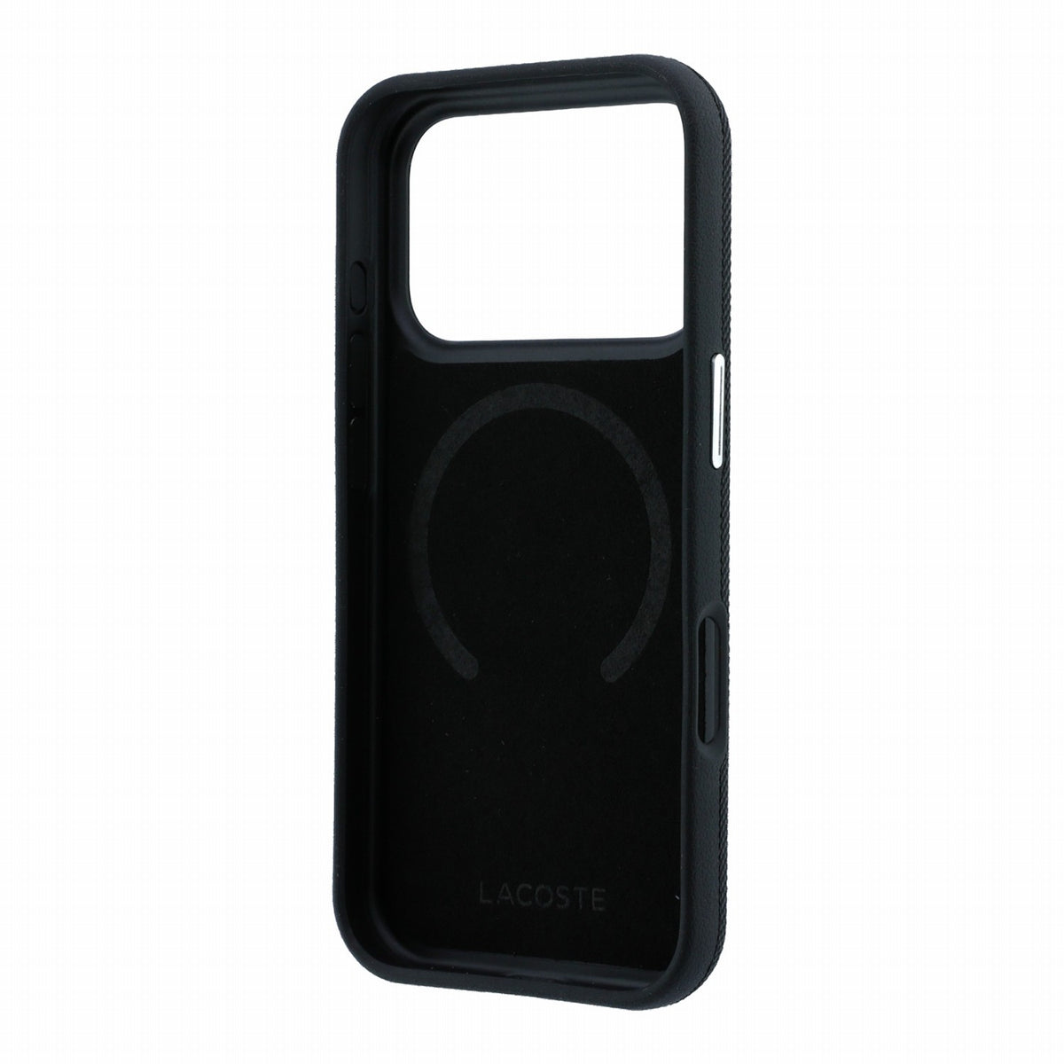 Lacoste Petit Pique Semi Wrap Embossed MagSafe iPhone Hülle