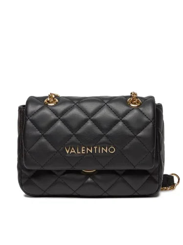 Valentino gesteppte Schultertasche schwarz
