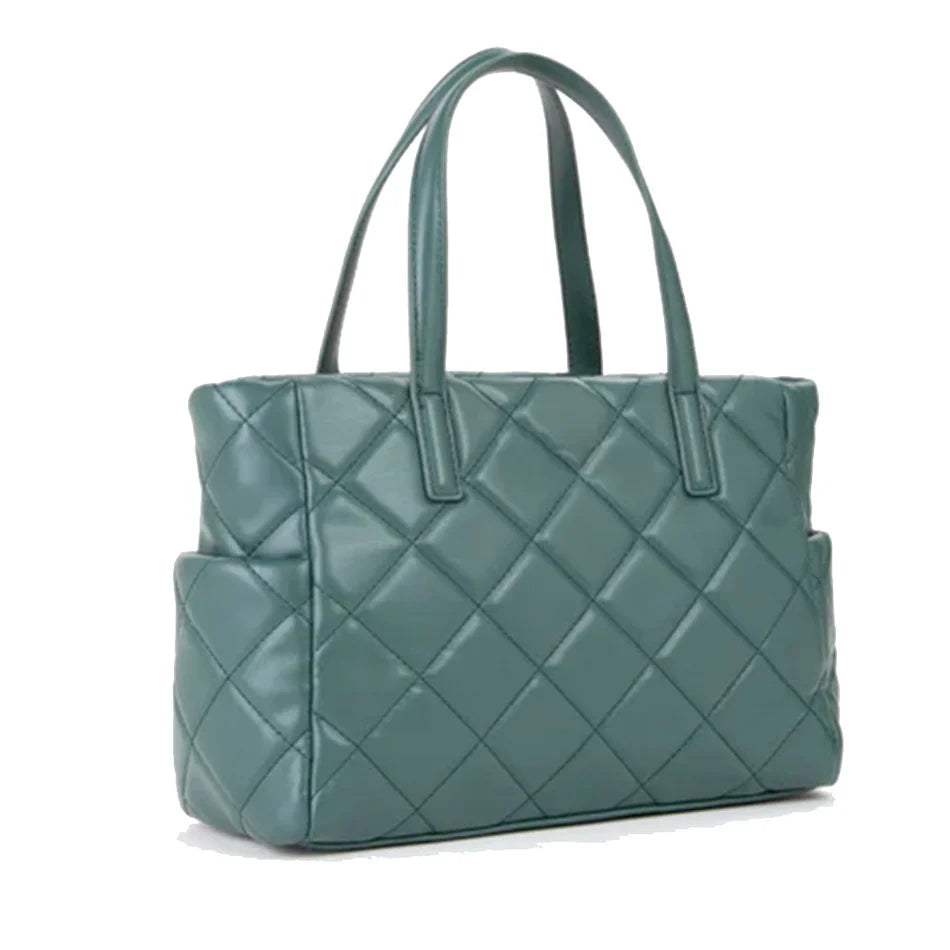 Valentino gesteppte Medium Handtasche grün